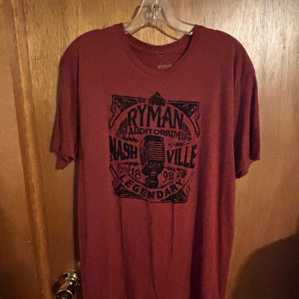 Auditorium Maroon Graphic Tee